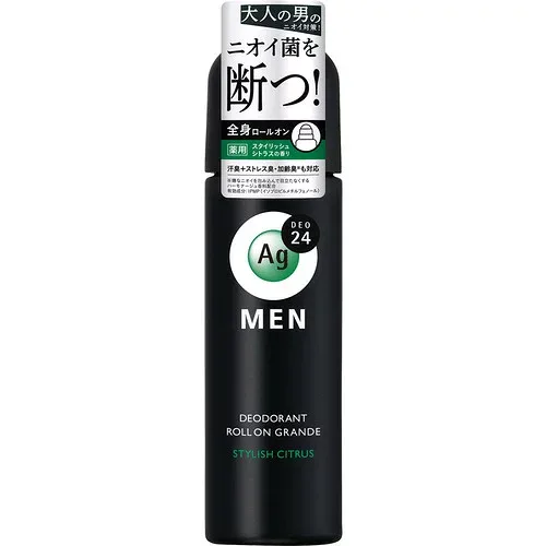 ファイントゥデイ Agデオ24メン メンズデオ ロールオン グランデ スタイリッシュシトラス 制汗スプレー 120ML