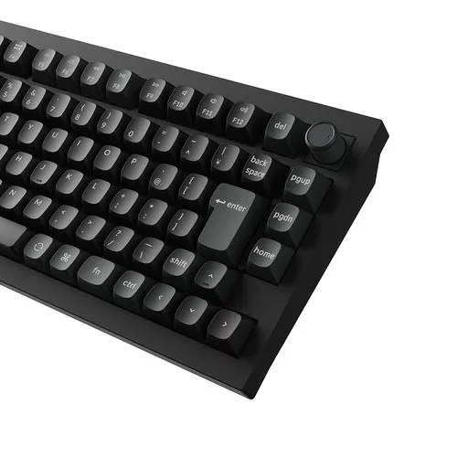 keychron Q1U-M4V-JIS ワイヤレスメカニカルキーボード Q1 Ultra バナナ軸 日本語配列 テンキーレス Windows Mac対応 ブラック