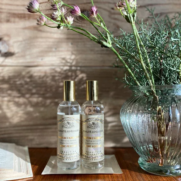 Senteur et Beauté(サンタール・エ・ボーテ)《 French Classic(フレンチクラシック)ルームスプレー 100mL 》香り3種 コットンリネン/ホワイトティー/リリーガーデニアプチギフト ギフト ラッピング