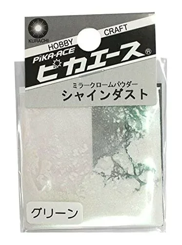 ピカエース ネイル用パウダー シャインダスト#365ミラーグリーンSS アート材