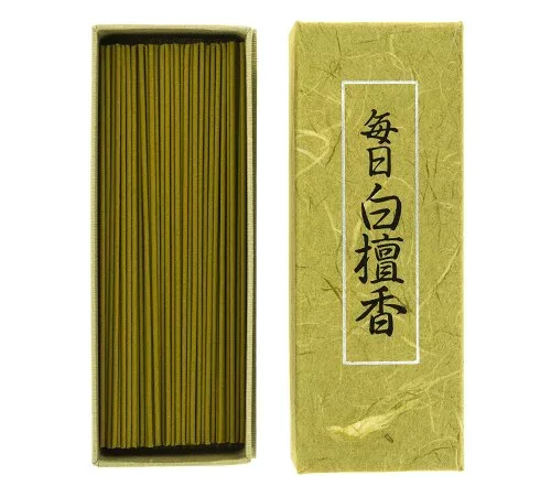 日本香堂(Nippon Kodo) 毎日白檀香 バラ詰 58mm×32mm×156mm