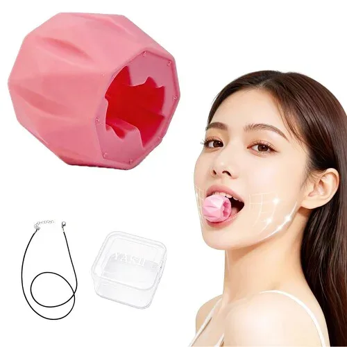 YAKII フェイスヨガボール 顔筋トレ 小顔グッズ エラ張り改善 咬筋トレーニング