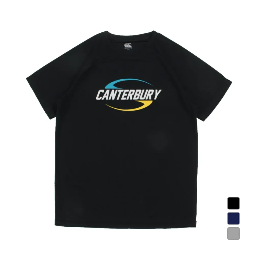 10/4 限定★全商品ポイント10倍 要エントリー カンタベリー メンズ ラグビー 半袖シャツ TRAINING TEE トレーニングティー RG325005 ベイパドライ CANTERBURY