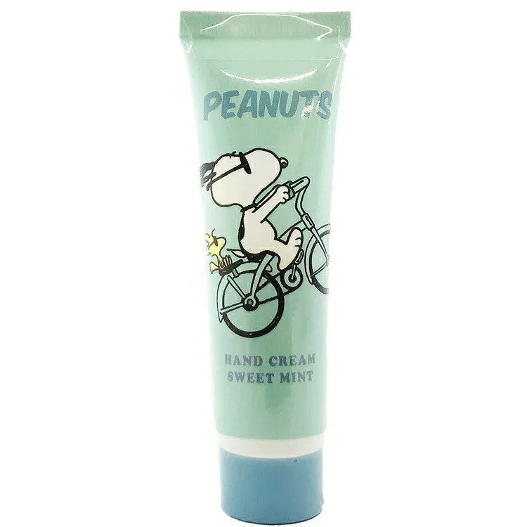 スヌーピー ハンドクリーム ブルー スウィートミントの香り 020050 PEANUTS ピーナッツ