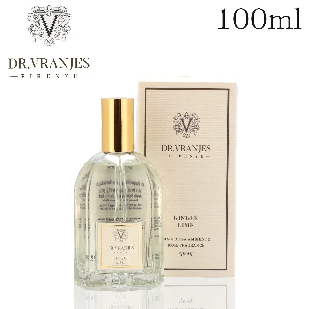 ドットール・ヴラニエス ルームスプレー GINGER & LIME ジンジャーライム 100ml DR.VRANJES『送料無料(一部地域除く)』