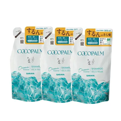 ココパーム オーシャンエッセンス シャンプー 詰替 380mL 詰め替え つめかえ リフィル 【×3個セット】
