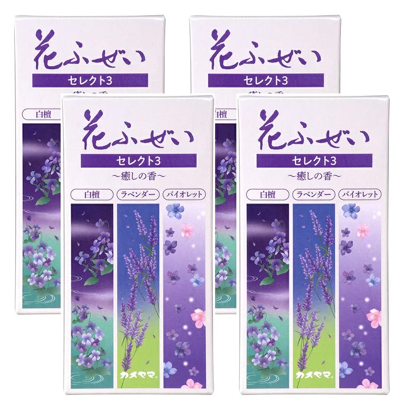 花ふぜい セレクト3 癒しの香 約100g 【×4個セット】