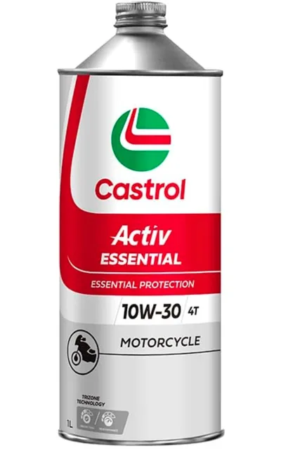 Castrol(カストロール) エンジンオイル Activ ESSENTIAL 4T 10W-30 MA 1L バイク 4サイクルエンジン用 鉱物油