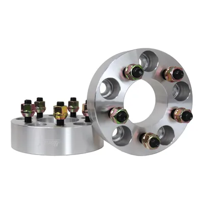 デュラックス(Durax) ワイドトレッドスペーサー 2枚入り PCD114.3 / 5穴 / P1.5 / 40mm シルバー