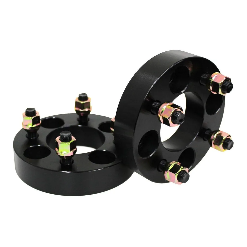 Durax Wide Tread Spacer 30mm PCD100 4H M12 x P1.5 Set of 2 (Black)