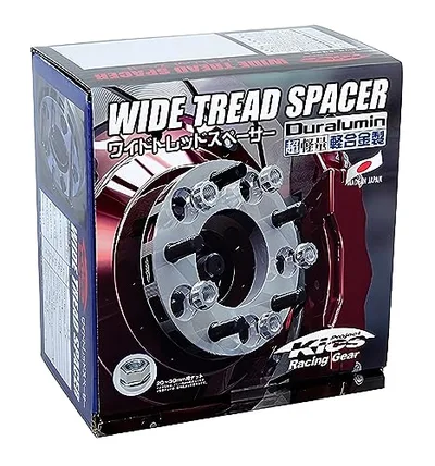 KYO-EI(協永産業) Kics WIDE TREAD SPACER(ワイドトレッドスペーサー) M12×P1.25 5H PCD114.3 厚み20mm 2枚入り 5120W3