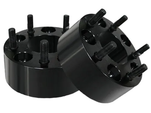 デュラックス(Durax) ワイドトレッドスペーサー 2枚入り 黒 PCD114.3 / 5穴 / P1.5 / 60mm ブラック