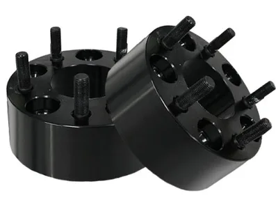 デュラックス(Durax) ワイドトレッドスペーサー 2枚入り 黒 PCD114.3 / 5穴 / P1.5 / 60mm ブラック