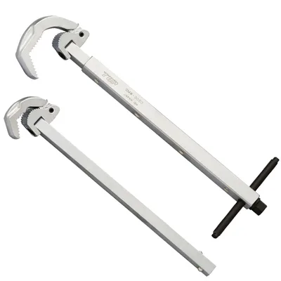 トップ工業 (TOP) 洗面・シンクレンチ セット 口開き10~32・30~50mm ハンドル三段階伸縮 リフォーム 水回り 水栓 配管工事 SMW-1050S 燕三条 日本製