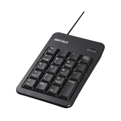 バッファロー テンキー 有線 ブラック BSTKH100BK