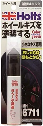 ホルツ ペイント塗料 ホイール用補修ペン タッチアップ カラータッチ ブラック 15ml スプレー MH6711