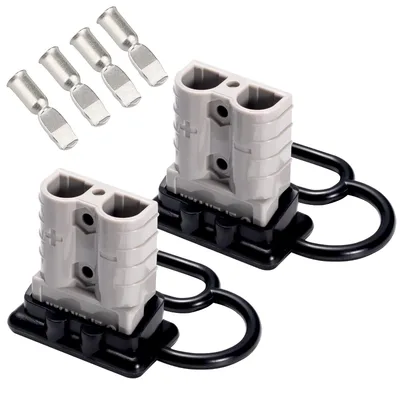 Spurtar(スパーター) アンダーソンコネクター 50A 2点セット バッテリークイックコネクター 配線接続 12-36V