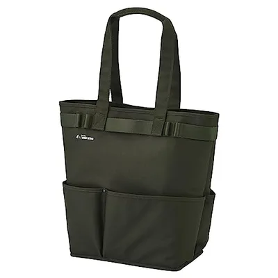 リヒトラブ ALTNA ツールバッグ タテ型 コーデュラ 耐荷重50kg 自立 大容量 肩掛け モバイル オフィス アウトドア トート オリーブ A7751ー22