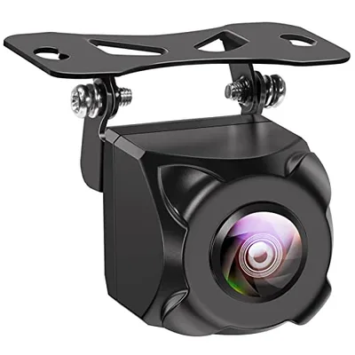 LFS バックカメラ 200万画素 AHD・CVBS切替 12V-24V汎用 広角160° RCA接続 IP69K防水防塵 夜でも見える暗視機能