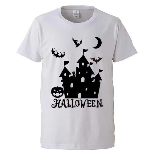〈ハニ―スマイリーズ〉 United Athle(ユナイテッドアスレ) ハロウィン Tシャツ 半袖T 半袖 T-shirt プリントT コスプレ 子供 伸びない お揃い 大人用 子供用 子供服 カラー 男 女 ベビー