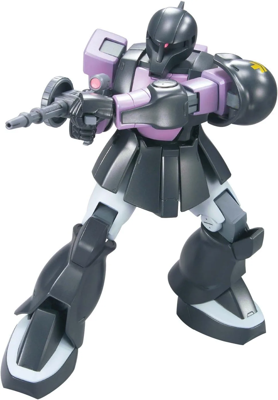 BANDAI SPIRITS(バンダイ スピリッツ) HGUC 機動戦士ガンダム ザクI(黒い三連星仕様) 1/144スケール 色分け済みプラモデル