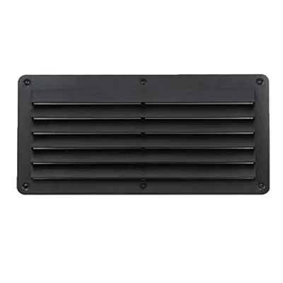 prasku マリンRVスクエア5x10インチボートルーバーエアベントベンチレーションカバー260 X 125mm