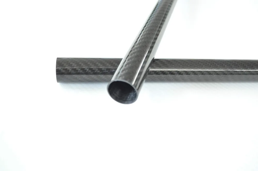 Wh-shop 3Kカーボンパイプ 中空チューブ 炭素繊維 外径11mm 12mm 13mm 14mm 15mm 16mm 17mm 18mm 19mm 20mm 長さ500mm (1本) 光沢のある表面/マット表面 (1本 外径13mm x 内径11mm x長さ500mm 3k光沢のある表面 壁の厚さ1.0mm)