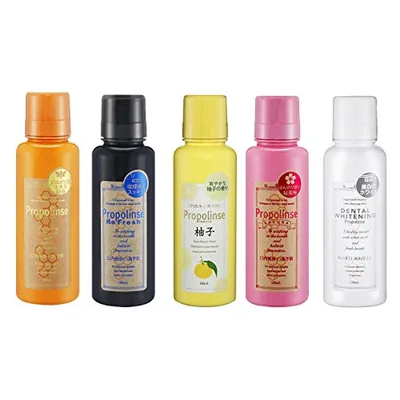 Propolis 5 types trial set 150ml 5 bottles set
