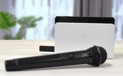 ホリ 【任天堂ライセンス商品】ワイヤレスカラオケマイク for Nintendo Switch【カラオケJOYSOUND対応】