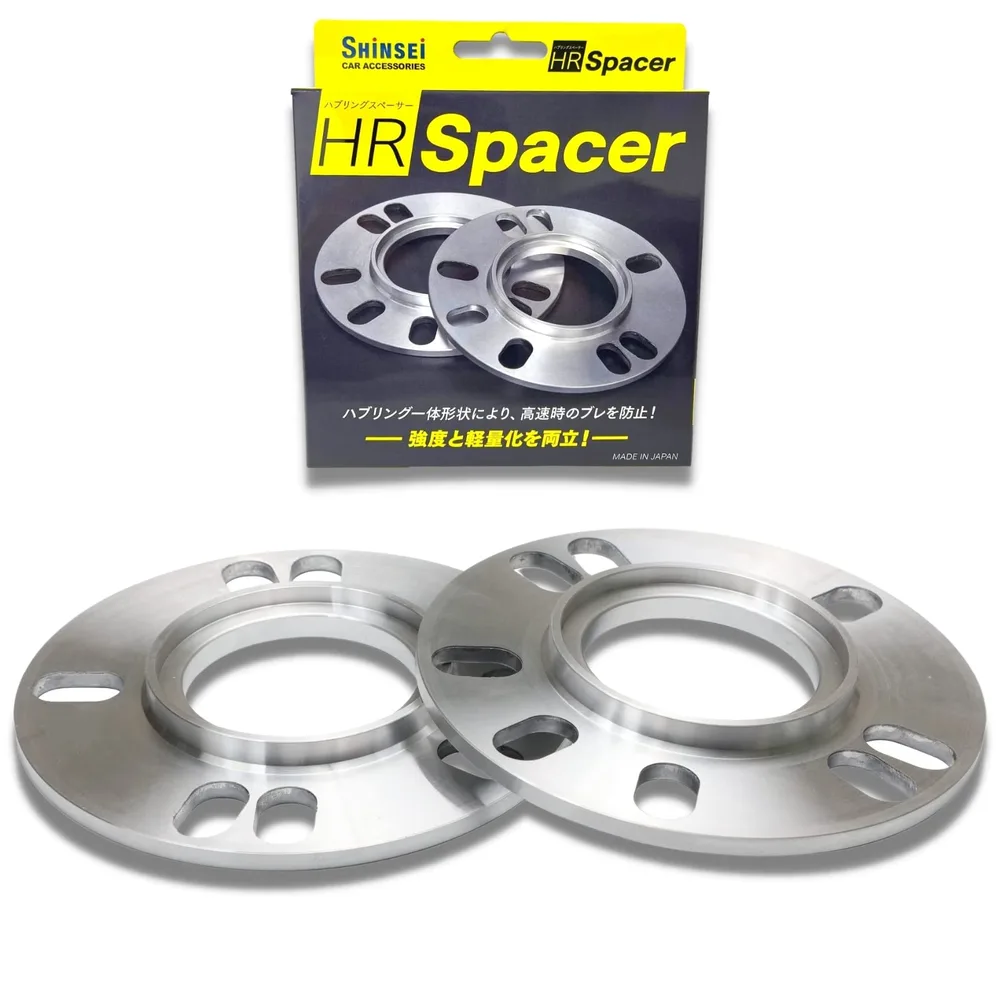 SHINSEI Aluminum Spacer 5mm PCD100~114.3 4H/5H 2 pieces HS5-66