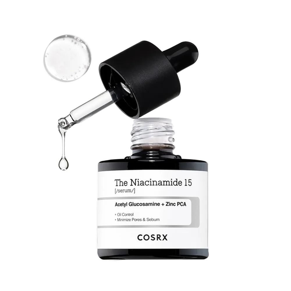 【高濃度15%】COSRX ナイアシンアミド美容液 ナイアシンアミド15セラム20ml ナイアシンアミド15% ローション 同級最多含有量 亜鉛 Zinc PCA 悩みケアトラブルケア ブラックヘッド ホワイトヘッド 敏感肌 スキンケア 基礎化粧品 美容液 韓国コスメ