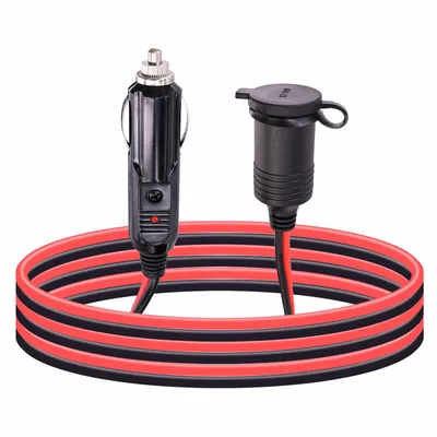 3M シガーライタープラグto ソケット 16AWG 15Aヒューズ