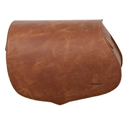 デグナー (DEGNER) レザーサドルバッグ LEATHER SADDLEBAG 2018~2025年式 Z900RS, Cafe, SE (50thAnniversary, カスタム車両除く) ヴィンテージブラウン SB-97