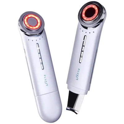 PLUEST マルチフェイシャルスパ 美顔器 EMS RF LED 超音波 イオン導入 毛穴ケア | EMS×RF×LED 超音波×イオン導入 毛穴洗浄&保湿ケア 1台6役 自宅エステ