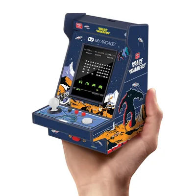 My Arcade スペース インベーダー : 4.8インチ タイニー アーケード, レトロ ビデオ ゲーム