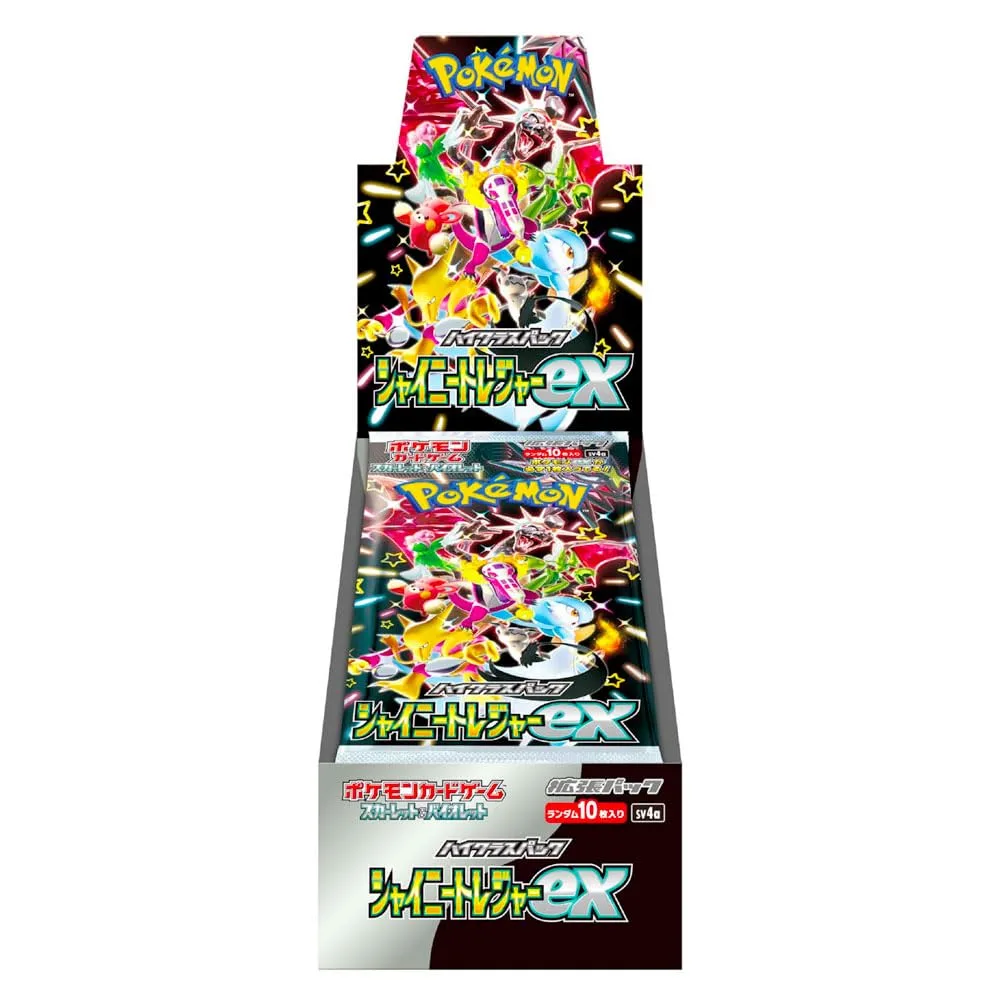 การ์ดเกมโปเกมอน Scarlet & Violet High Class Pack Shiny Treasure ex BOX