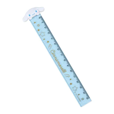 サンリオ(SANRIO) サンリオ 定規 15cm シナモロール シナモン Cinnamoroll 4×0.6×18.3cm キッズ学習文具 キャラクター 502600 SANRIO