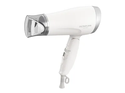 コイズミ ヘアドライヤー マイナスイオン 軽量 コンパクト ホワイト KHD-9620/W