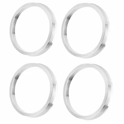 4個入り ハブリング ツバ付き HUB CENTRIC RING 67.1mm/58.1mm アルミ製