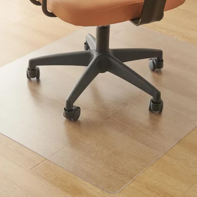 クモリ(Kumori) チェアマット PVC 床保護マット 90X120cm クリア 厚さ1.5mm キズ防止 凹み防止 フロアマット 在宅勤務