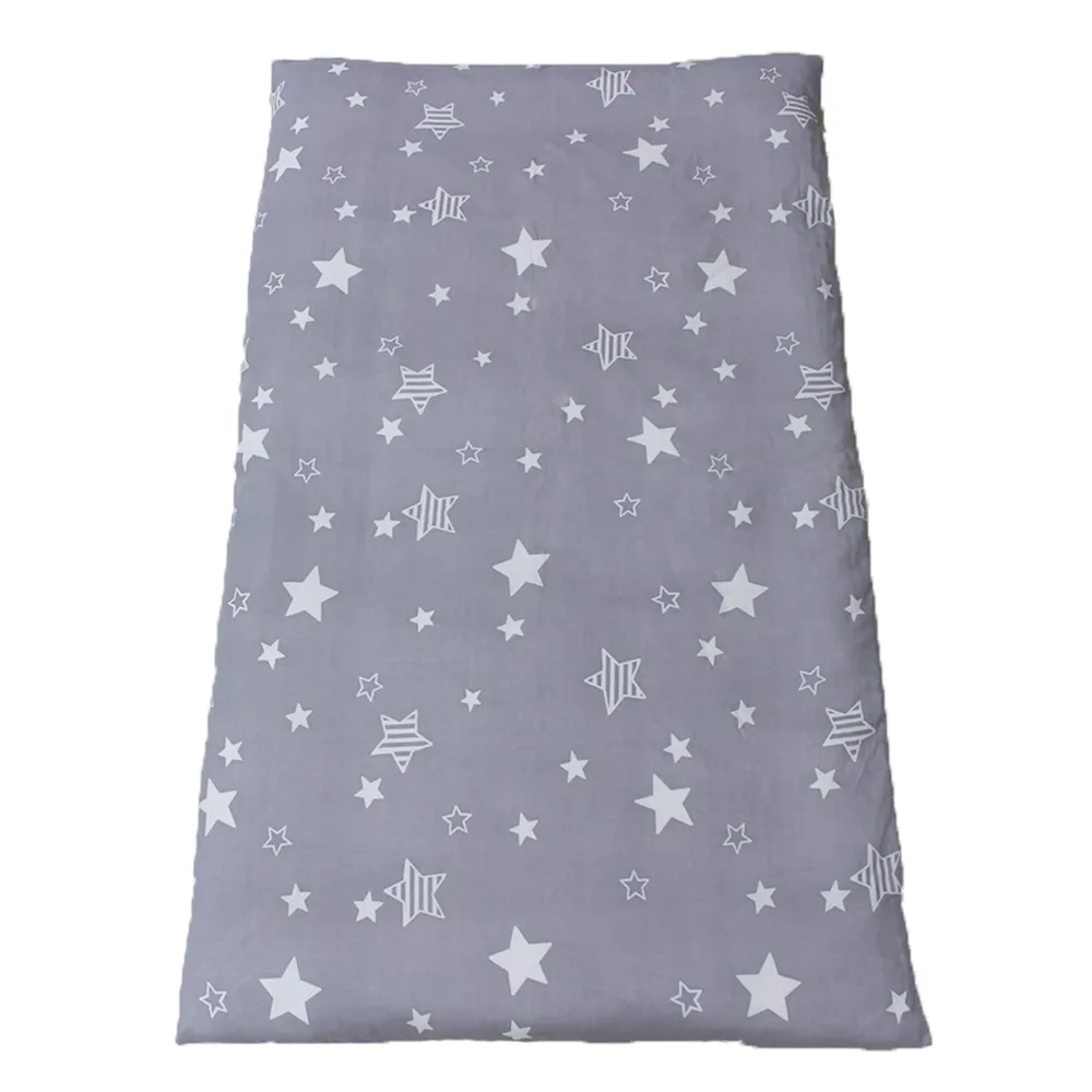 Babyshower お昼寝布団 敷カバー 70×120cm用 (グレースター) 日本製 綿100% 保育園 ダブルガーゼ カバー単品