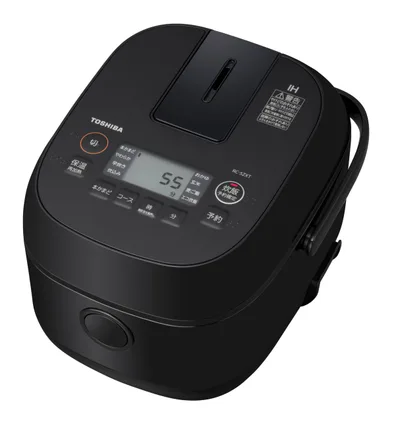 TOSHIBA(東芝) 炊飯器 3合 RC-5ZXT(K) ブラック 一人暮らし IH 玄米 保温24時間 新生活