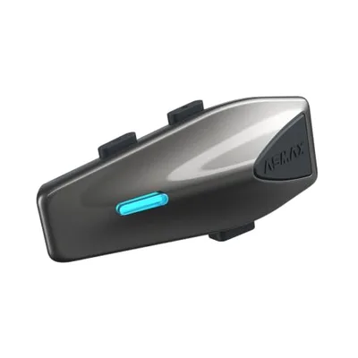 ASMAX S1 バイク インカム オフライン日本語音声操作 Mesh・5G自動切替 全ブランド対応CloudTalk 最大50人通話 専用アプリ対応 音楽を聴きながら通話・音楽共有 デュアルチップ 切断後自動復帰 60分急速充電 ENC・DSPノイズ低減 IPX7防水 FMラジオ 技適認証済み 1台セット