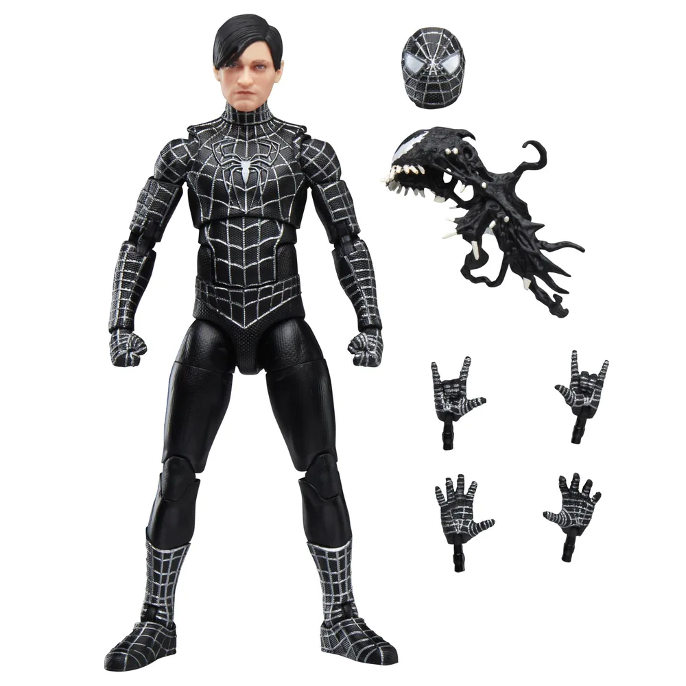 ハズブロ(Hasbro)MARVEL マーベルレジェンドシリーズ 『スパイダーマン 3』 コレクション用 15 cm アクションフィギュア、スパイダーマン シンビオート アクセサリー付き G0589 正規品