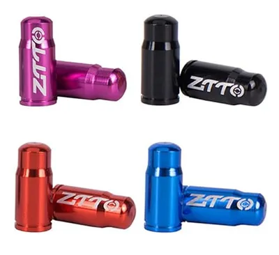 LeTradeJP エアーバルブキャップ ホイールタイヤキャップ 自転車用 アルミニウム合金製 仏式 マウンテンロード 8個 (4色)