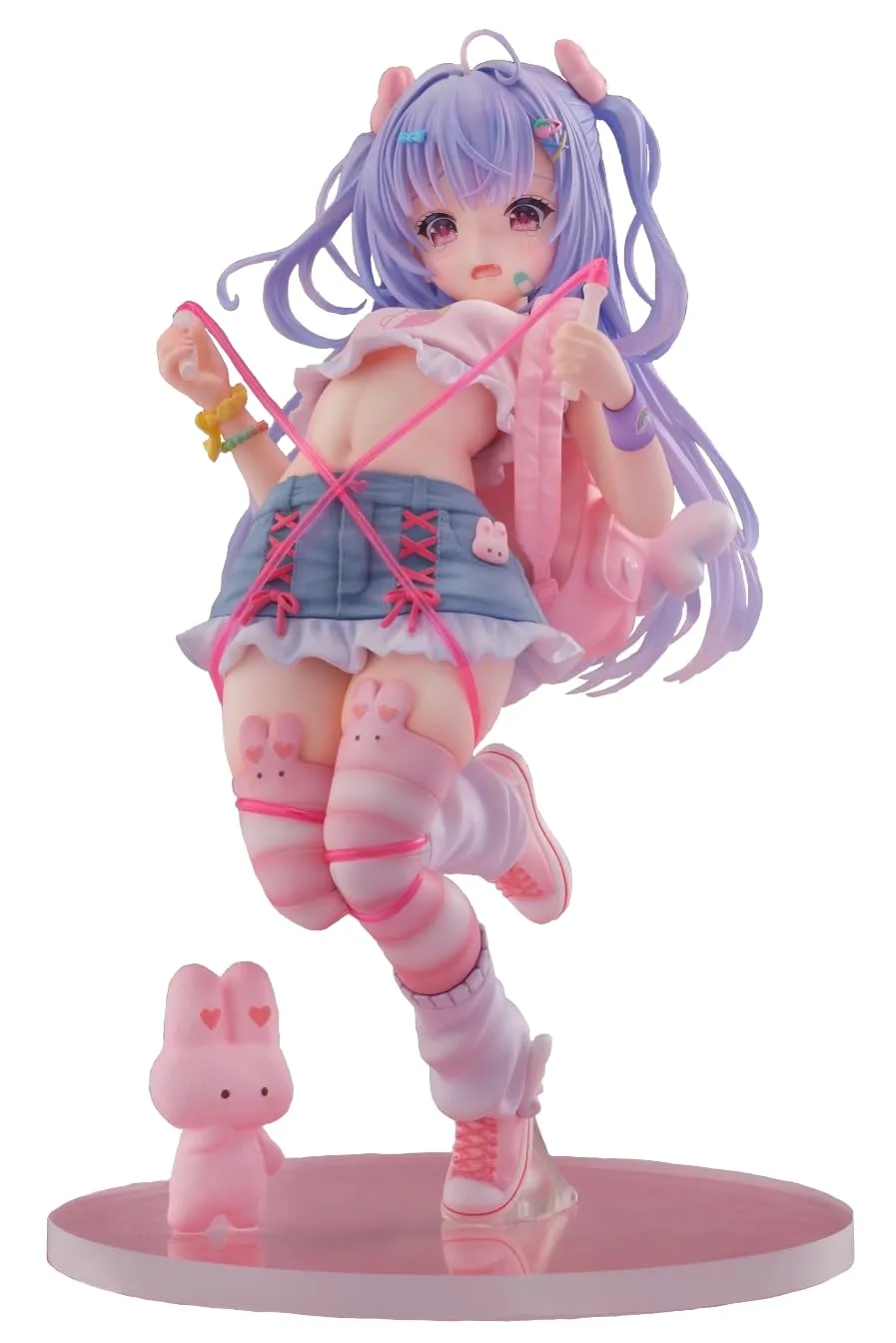 Bell Fine กระโดดเชือกสาว Miu Hazuki ภาพประกอบโดย Yuyuko 1/6 ขนาด PVC ทาสี Complete Figure BF152