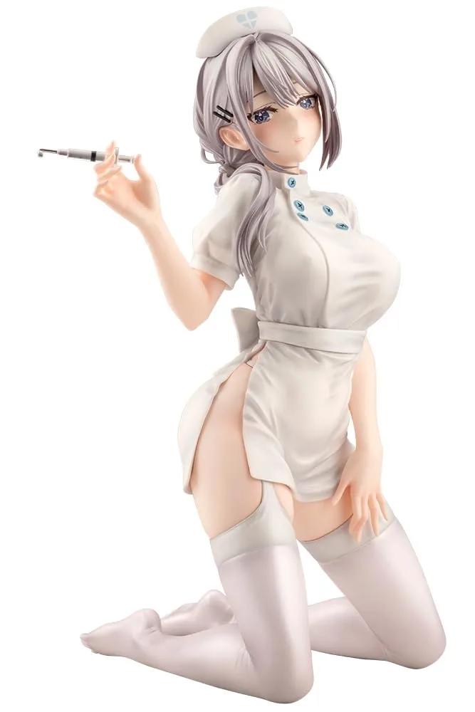 KOTOBUKIYA ผู้วาดภาพประกอบต้นฉบับ Shino Saotome Nurse Ver. โดย Minori Chikusa 1/7 ขนาด PVC ทาสี Complete Figure