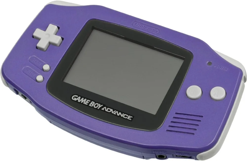 【整備済み品】 任天堂 ゲームボーイアドバンス バイオレット AGB-S-VTA(JPN) 画面交換済み Nintendo ニンテンドー GBA 【メーカー生産終了】