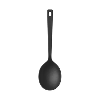 無印良品 シリコーン 調理スプーン 黒 約長さ26cm 84376412