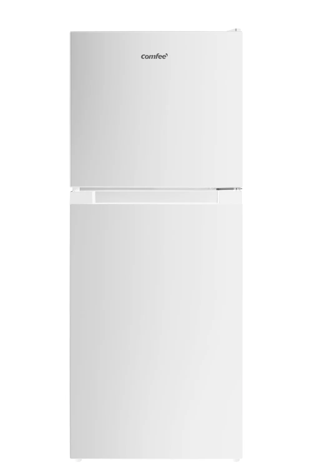 COMFEE' 冷蔵庫 132L 幅47cm 大容量 急冷モード 耐熱天板 省エネ コンパクト スリム 小型 右開き 2ドア 一人暮らし RCT128WH1JP(E) 2025モデル ホワイト